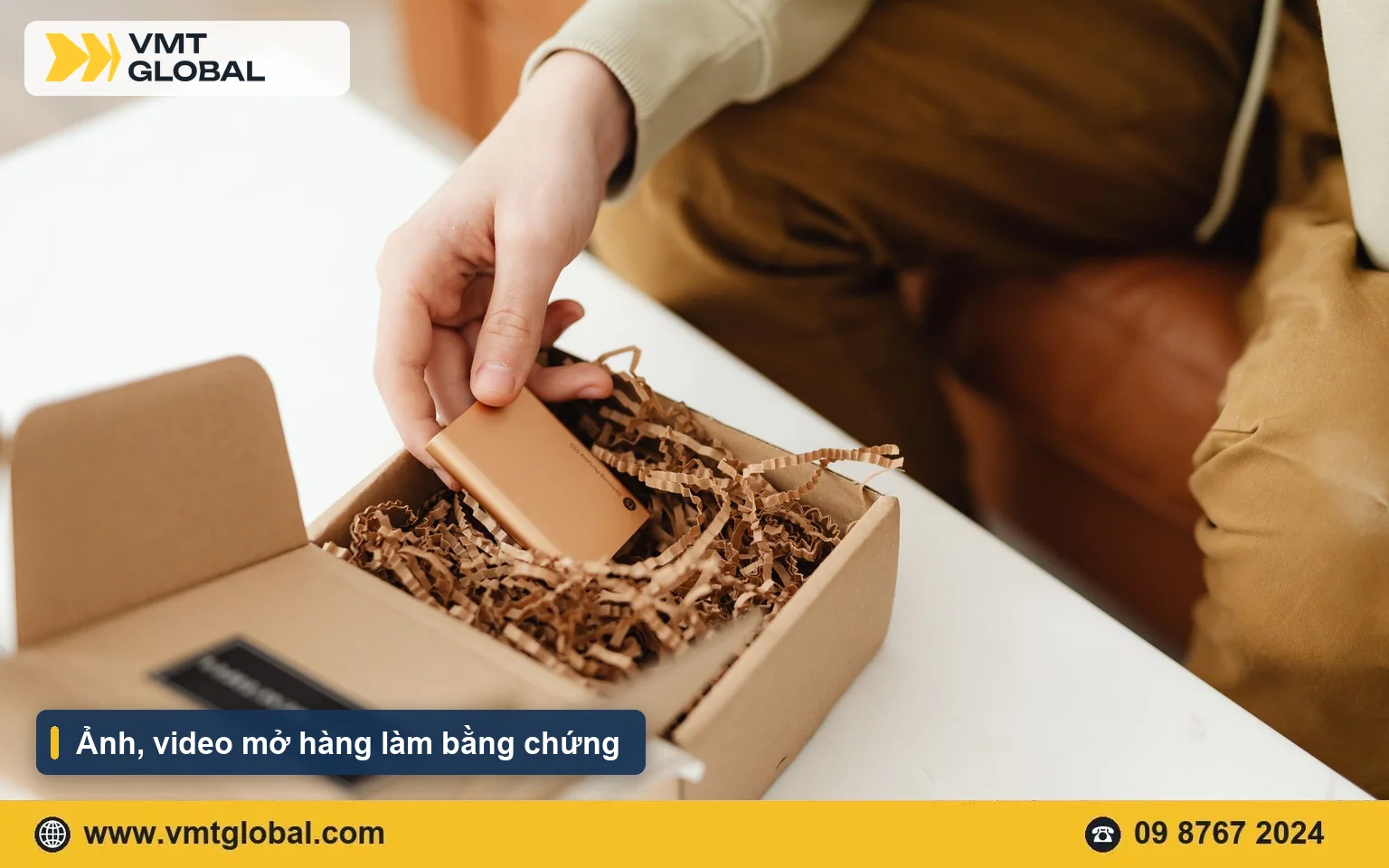 Quay video mở hàng làm bằng chứng khi yêu cầu hoàn tiền Tmall