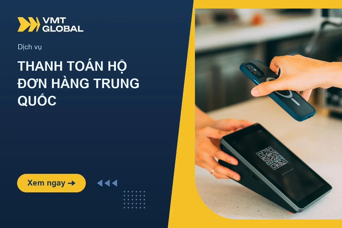 Thanh toán hộ đơn hàng Trung Quốc qua Alipay, WeChat Pay bằng mã QR