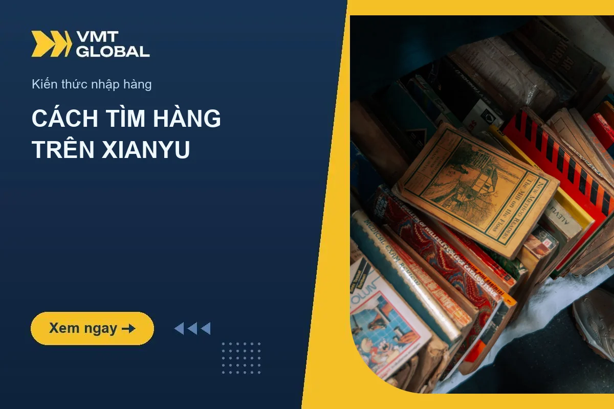 Cách tìm hàng trên Xianyu: sách cũ và đồ đã qua sử dụng
